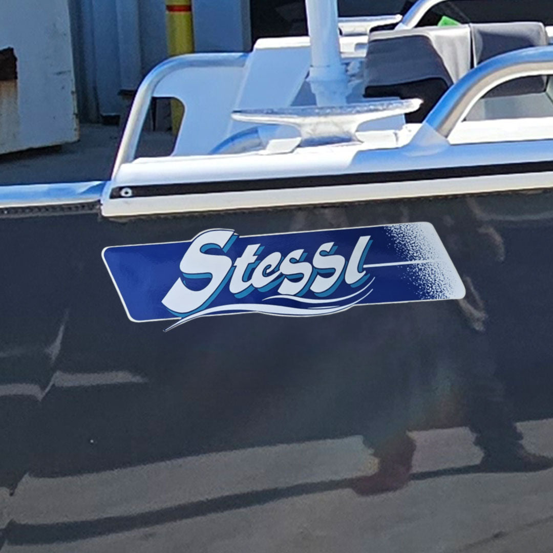 Vintage Stessl Decal Set Stessl Boats Online Store